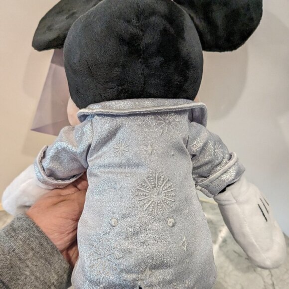 Disney 100 Years of Wonder Anniversary Mickey Mouse Stuffed Animal Plush Toy NWT - Picture 10 of 15